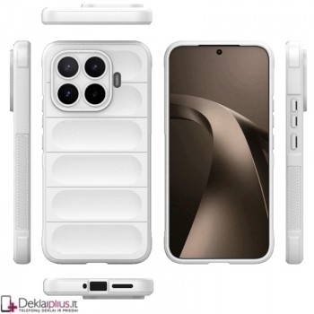 Magic Shield guminis dėklas - baltas (Xiaomi 17T Pro)